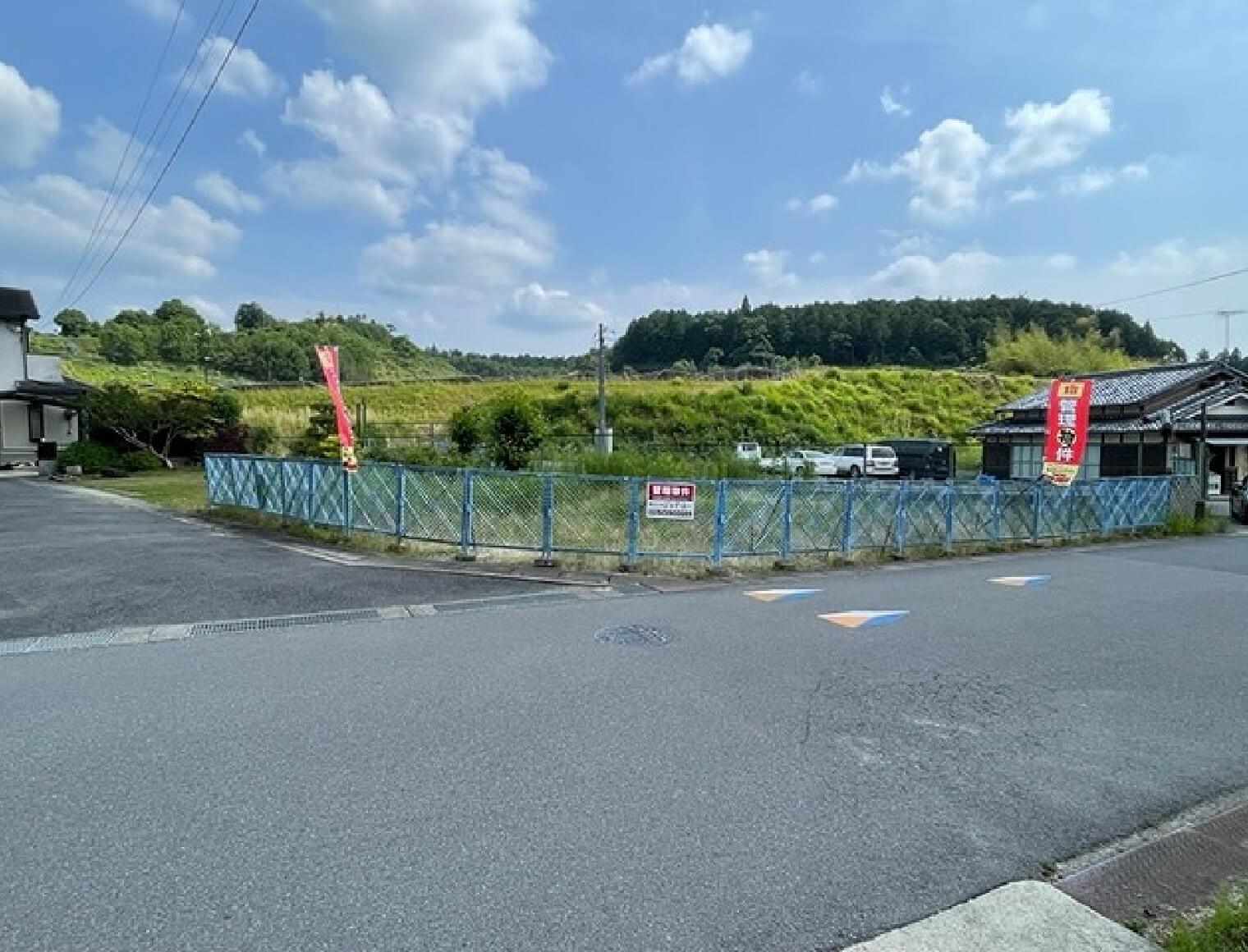 綴喜郡宇治⽥原町
⼤字⽴川⼩字平岡　土地